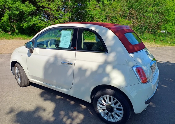 Fiat 500 cena 30999 przebieg: 45000, rok produkcji 2015 z Działoszyn małe 254